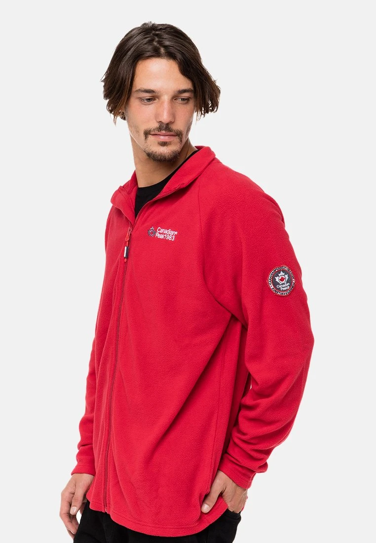 Fleecejas - Rouge 4 Fleecejas - Rouge - Afbeelding 2