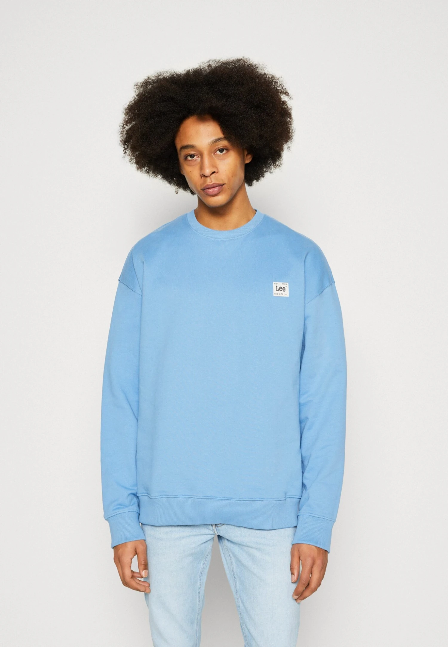 Lee Core Loose - Sweater - Prep Blue 3 Lee Core Loose - Sweater - Prep Blue