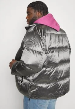Calvin Klein Shine Puffer Jacket - Winterjas - Silver -About You Winkel ca4ef79897c14b5296f7fe6dc6465d8f