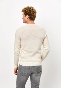 Profuomo Crew Neck - Trui - Off White -About You Winkel cd5cdd87ea6d4562b617ded4355703c1