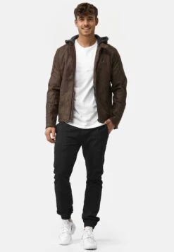 Indicode Jeans Miguel- Imitatieleren Jas - Brown 7 Indicode Jeans Miguel- Imitatieleren Jas - Brown -About You Winkel ce38907f328b469282793c8c2d09c86e