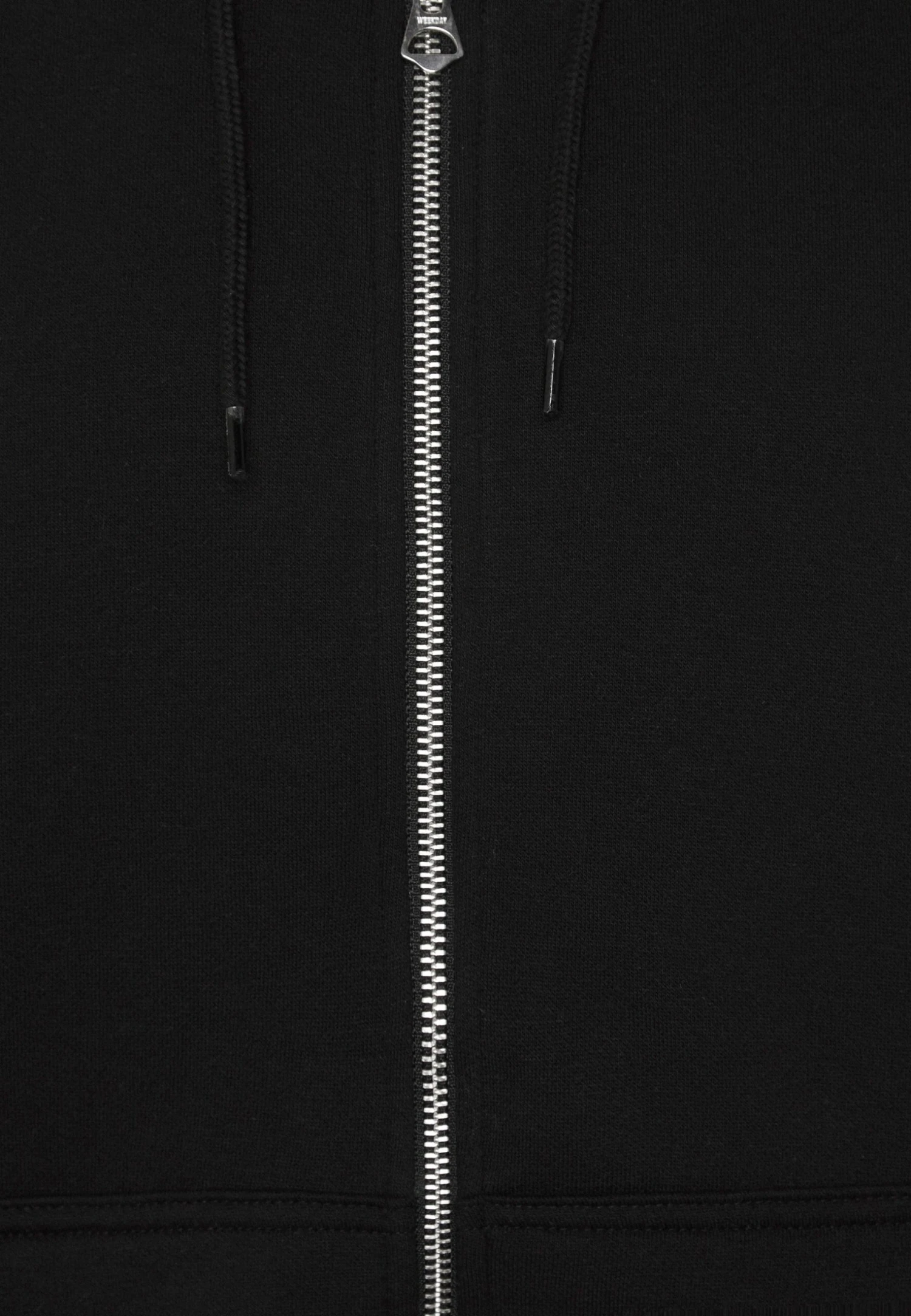 WEEKDAY Standard Zip Hoodie - Sweater Met Rits - Black 9 WEEKDAY Standard Zip Hoodie - Sweater Met Rits - Black - Afbeelding 7