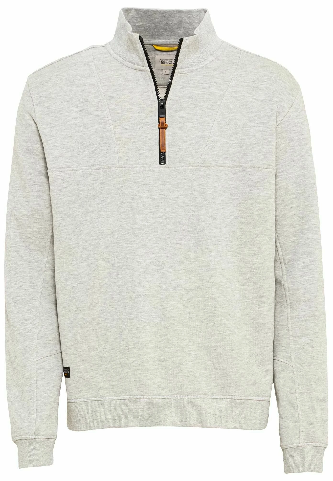 Camel Active Meliertes Mit Stehkragen - Sweater - Grey 3 Camel Active Meliertes Mit Stehkragen - Sweater - Grey