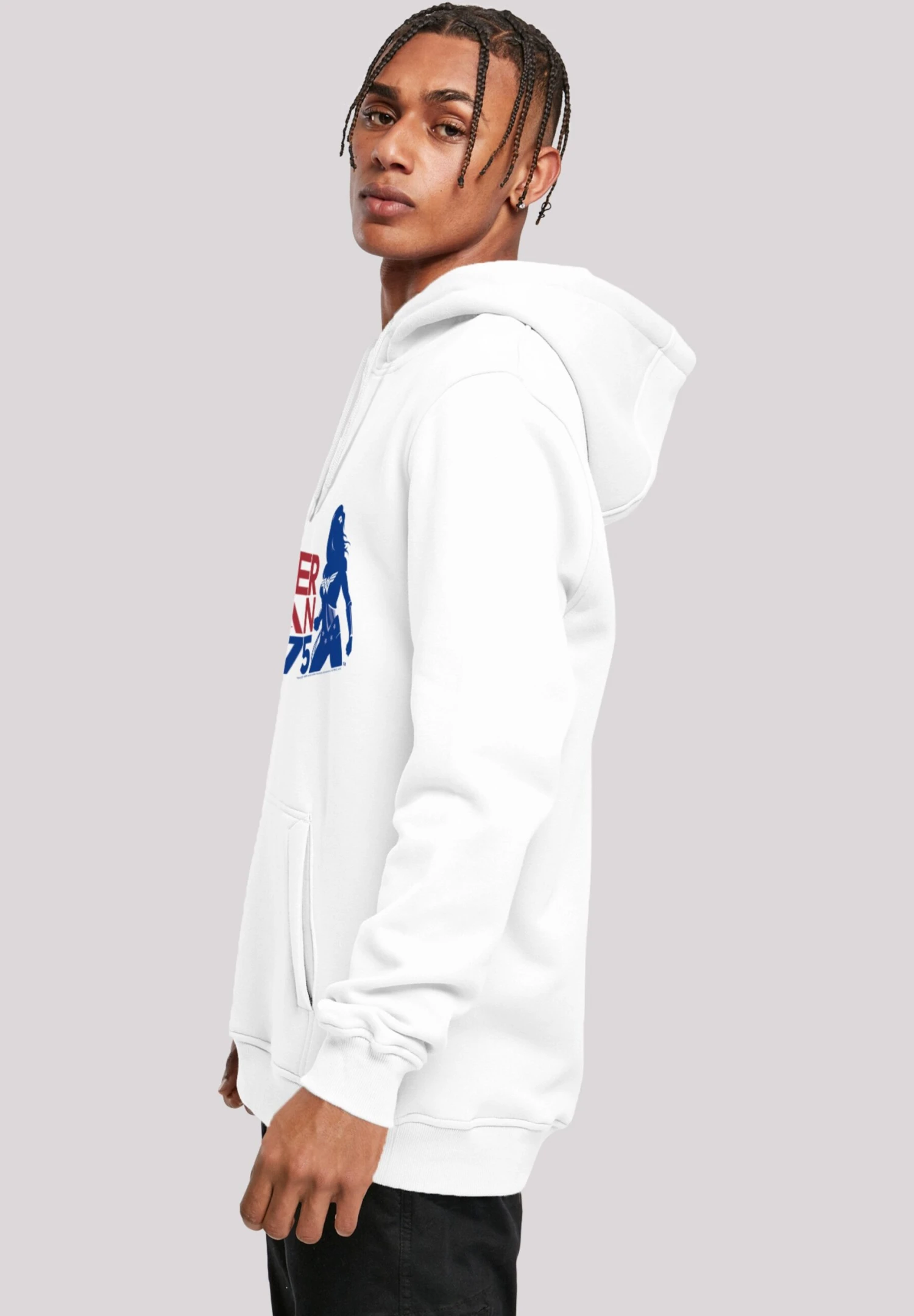 F4NT4STIC Dc ComicsWoman Seventy Five - Hoodie - White 7 F4NT4STIC Dc ComicsWoman Seventy Five - Hoodie - White - Afbeelding 5