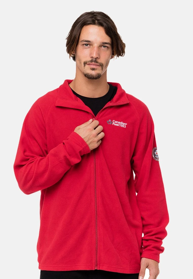 Fleecejas - Rouge 3 Fleecejas - Rouge