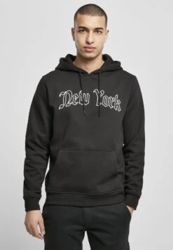 Mister Tee New York Wording- Hoodie - Black