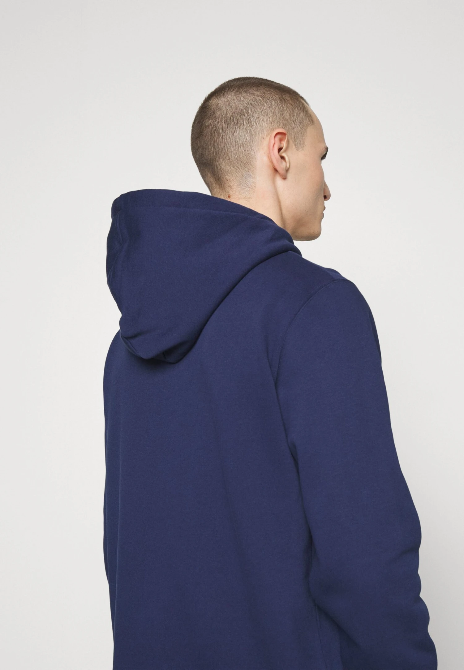 Wood Wood Ian Doggy Patch Hoodie - Sweater - Navy 7 Wood Wood Ian Doggy Patch Hoodie - Sweater - Navy - Afbeelding 5