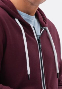 Zip-Up- Sweater Met Rits - Burgundy -About You Winkel d43464f775dc4de69091e2e16fad8739