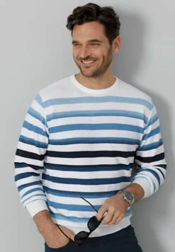 Trui - Weiß Blau -About You Winkel d70b18efc78d4ae89daaeb7b25e92fc4