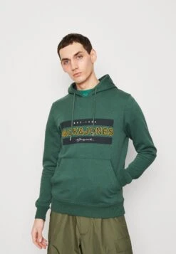 Jack & Jones Jorfriday Hood - Hoodie - Trekking Green