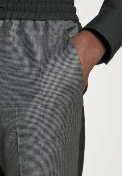 Bicolor Checked Single Breasted Suit - Kostuum - Grey/Black -About You Winkel de21d012e92141efb1d85541fbe28d97