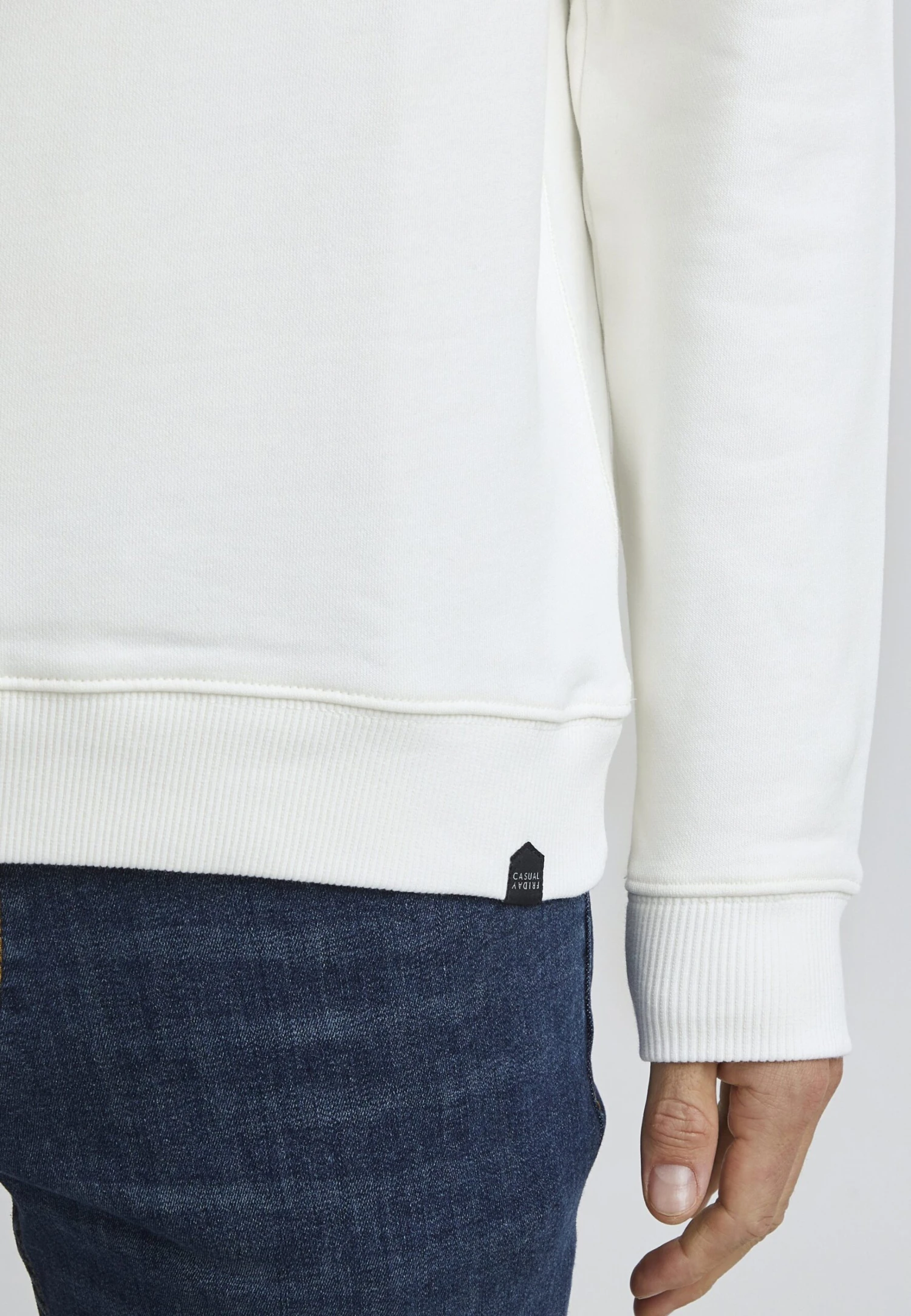 CASUAL FRIDAY Severin Crew Neck- Sweater - Ecru 6 CASUAL FRIDAY Severin Crew Neck- Sweater - Ecru - Afbeelding 4