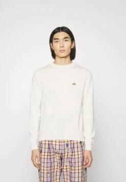 Vivienne Westwood Man Round Neck - Trui - Natural
