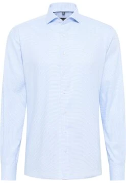 Eterna Struktur Modern Fit - Zakelijk Overhemd - Hellblau -About You Winkel e2751103b7fe43cb94e4c3bab29d5821