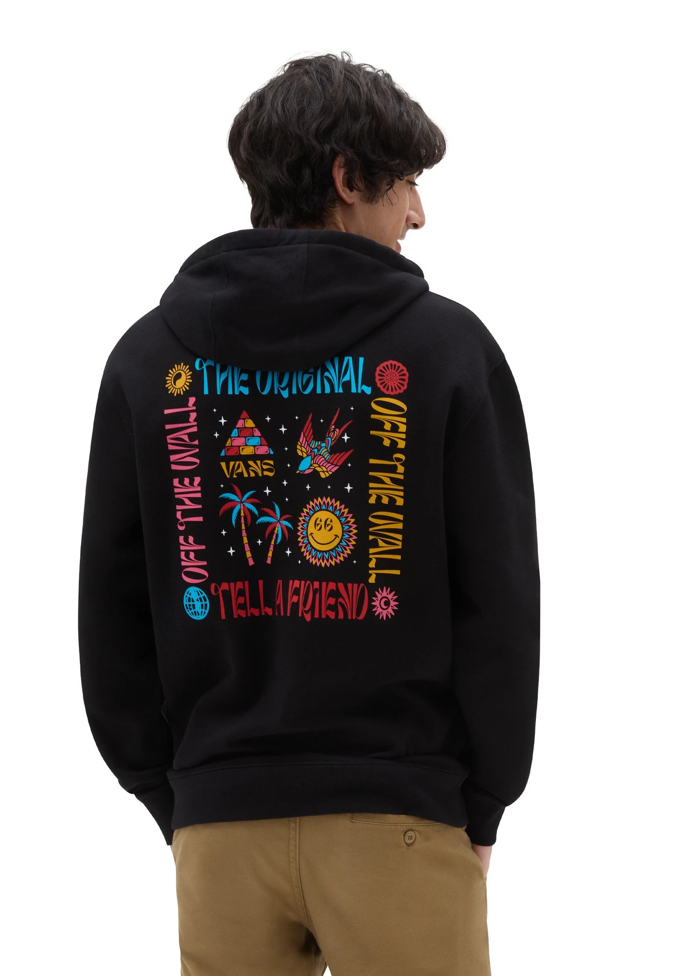 Vans Palm Vista P O - Hoodie - Black 4 Vans Palm Vista P O - Hoodie - Black - Afbeelding 2