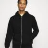 WEEKDAY Standard Zip Hoodie - Sweater Met Rits - Black 2 WEEKDAY Standard Zip Hoodie - Sweater Met Rits - Black -About You Winkel e438a06912074ef19850696991b07896