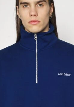 Les Deux Diego Halfzip - Sweater - Blue -About You Winkel e4ce76e85c154236a96af0d6a3df70e0