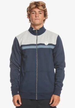 Quiksilver Surf Full - Mit Reissverschluss - Sweater Met Rits - Mottled Dark Grey