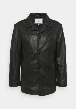 SERGE PARIENTE Nathan - Leren Jas - Black 12 SERGE PARIENTE Nathan - Leren Jas - Black -About You Winkel e653d398cf1a435ba580b9451f4f691a