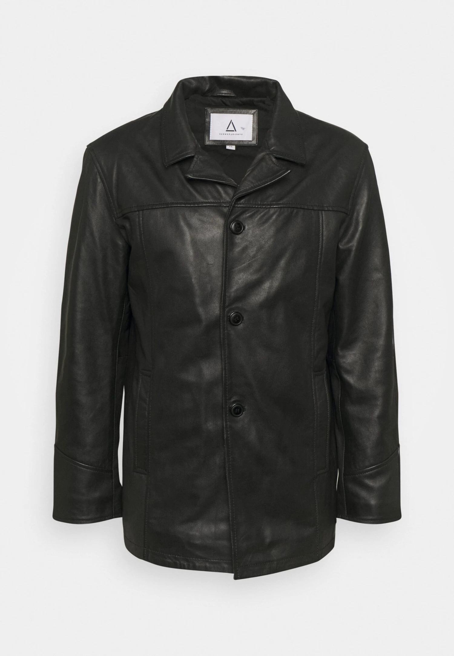 SERGE PARIENTE Nathan - Leren Jas - Black 7 SERGE PARIENTE Nathan - Leren Jas - Black - Afbeelding 5