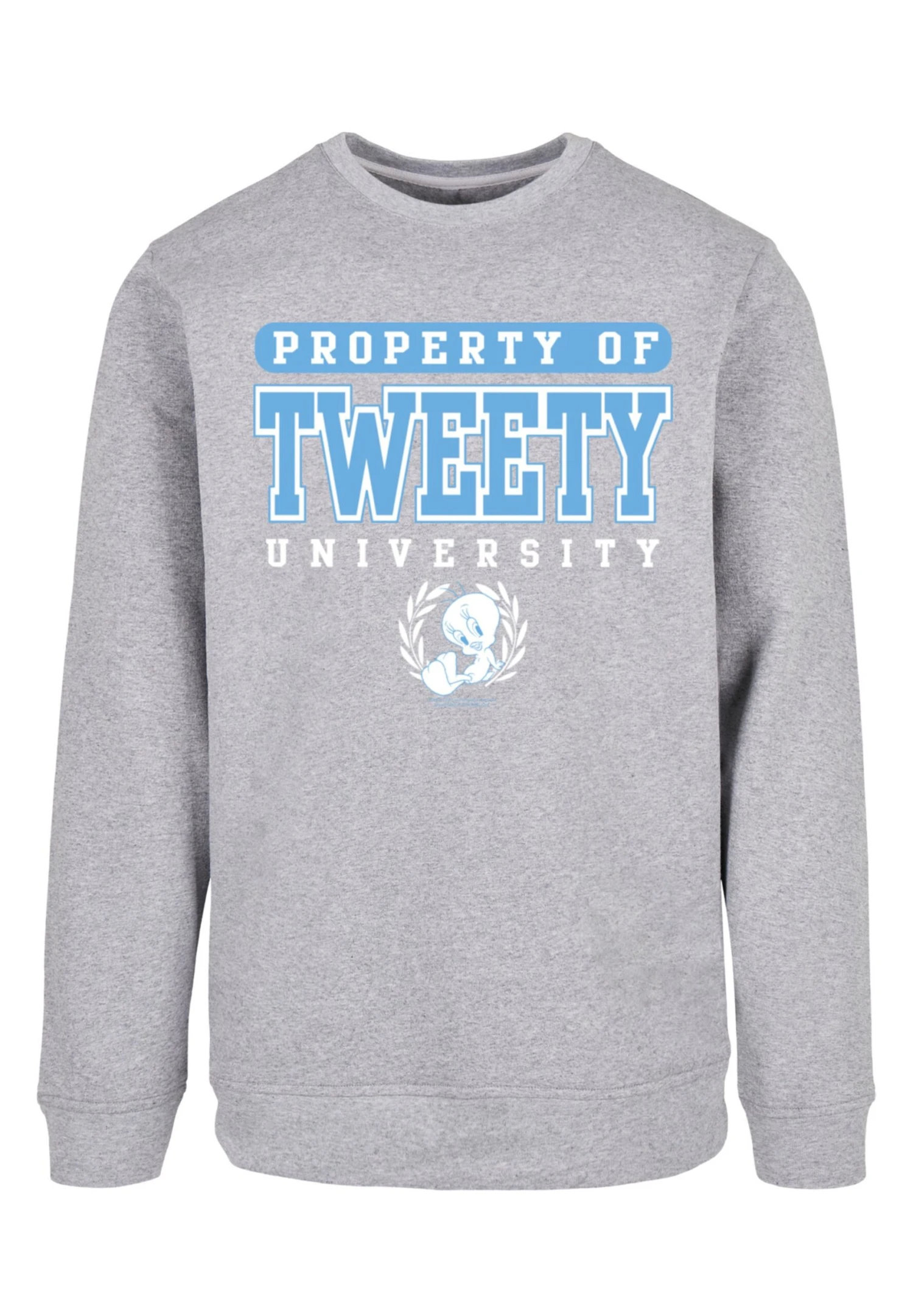 F4NT4STIC Looney Tunes Tweety Property Of University - Sweater - Heather Grey 8 F4NT4STIC Looney Tunes Tweety Property Of University - Sweater - Heather Grey - Afbeelding 6