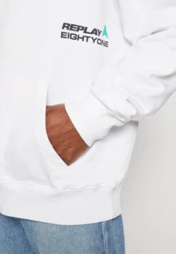 Replay Sweater - White -About You Winkel e755c8ca9b094c2f84941a396b3425da