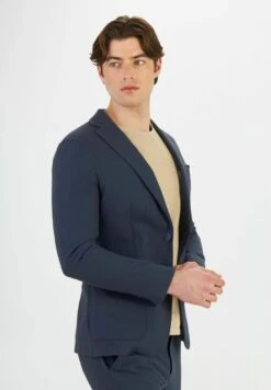 Unlined - Blazer - Blu Scuro -About You Winkel ecef313fe45b4b87926ea577883b25e1
