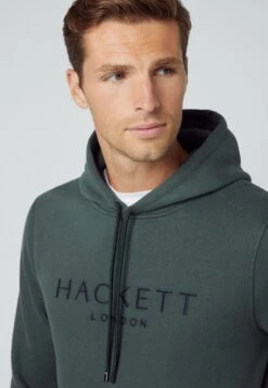 Hackett London Heritage - Hoodie - Dark Green -About You Winkel ed27fefbaf5c44cfa835ac176d14991f