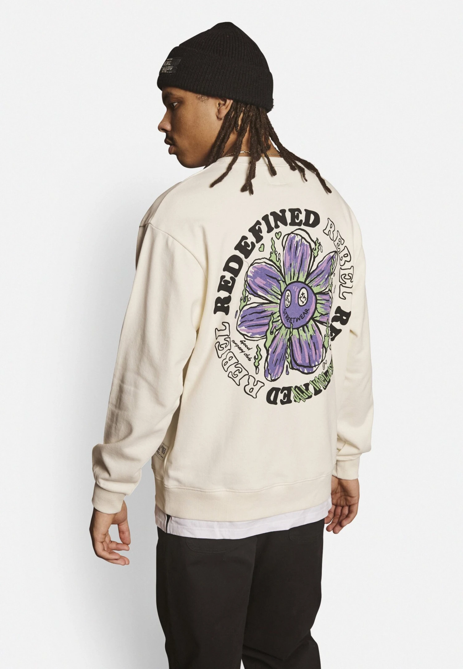 Redefined Rebel Rafael- Sweater - Pristine 4 Redefined Rebel Rafael- Sweater - Pristine - Afbeelding 2