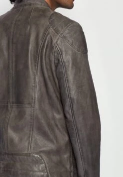 Maze Leren Jas - Grey -About You Winkel ee3ad542745f484fa4be54a6910259cf