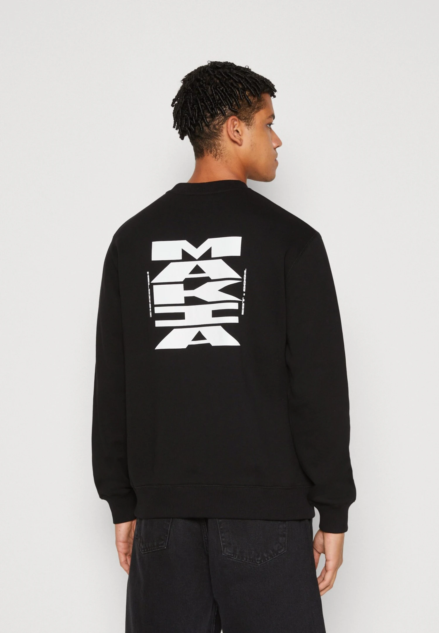 Makia Statement Unisex - Sweater - Black 3 Makia Statement Unisex - Sweater - Black