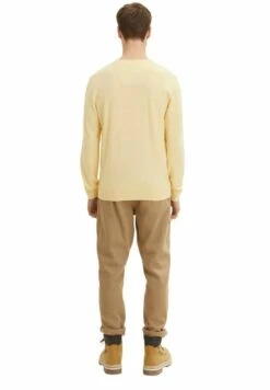 Tom Tailor Basic V Neck - Trui - Light Soft Yellow Melange -About You Winkel eec8df3e278a42d9aba9c7786f8c4593