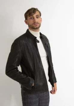 Dean Classic- Leren Jas - Braun -About You Winkel f077e572042040dcb7211f426b7cd104