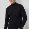 Standard Fit Basic Mock Turtleneck - Trui - Black 2 Standard Fit Basic Mock Turtleneck - Trui - Black -About You Winkel f1043b3a3e704991ad924d665360c415