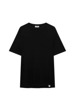 PULL & BEAR Short Sleeve- Trui - Black -About You Winkel f48635edbf004907b6dc6134966b20ff