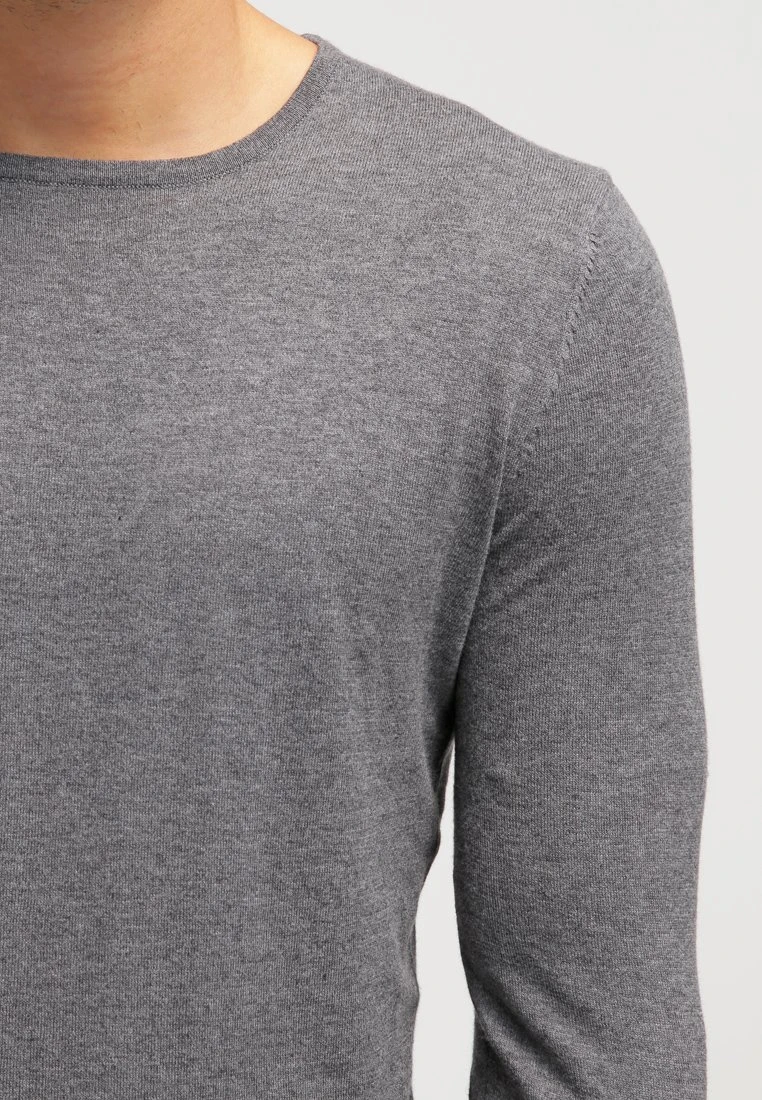 Selected Homme Shdsebaus- Trui - Mid Grey Melange 7 Selected Homme Shdsebaus- Trui - Mid Grey Melange - Afbeelding 5