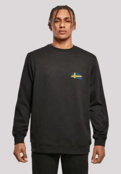 F4NT4STIC Sweden Flagge - Sweater - Schwarz