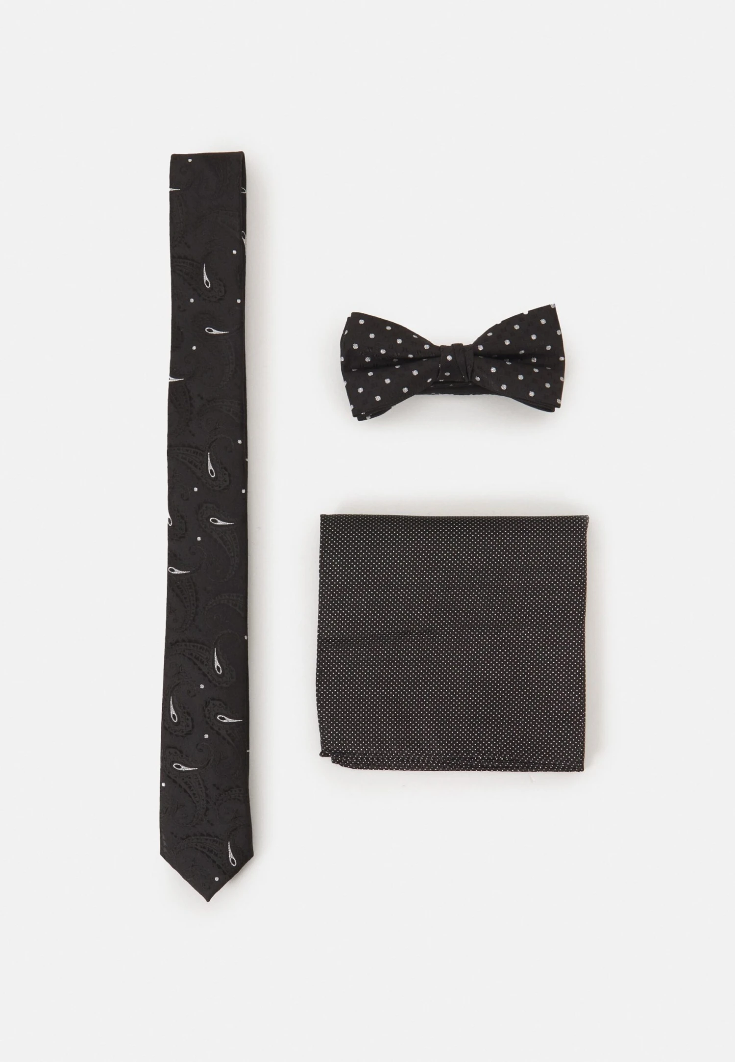 Jack & Jones Jachank Giftbox Unisex Set - Stropdas - Black 3 Jack & Jones Jachank Giftbox Unisex Set - Stropdas - Black
