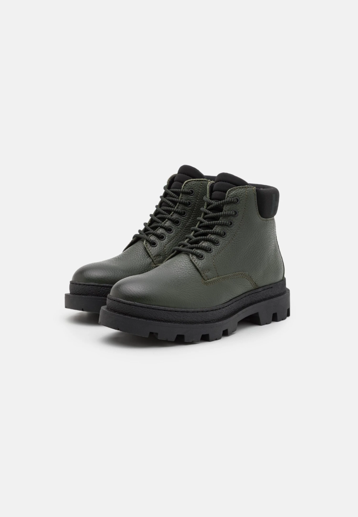 Hugo Graham - Veterboots - Dark Green 4 Hugo Graham - Veterboots - Dark Green - Afbeelding 2