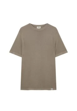 PULL & BEAR Short Sleeve- Trui - Ochre -About You Winkel fe7a00a899a540a7a6b7bdabe06a7285