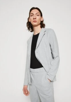 Only & Sons Onskodyl Life Slim Smart Casual Set - Kostuum - Light Grey Melange -About You Winkel ff1a7f1314f648b59db50f9c7c151f11