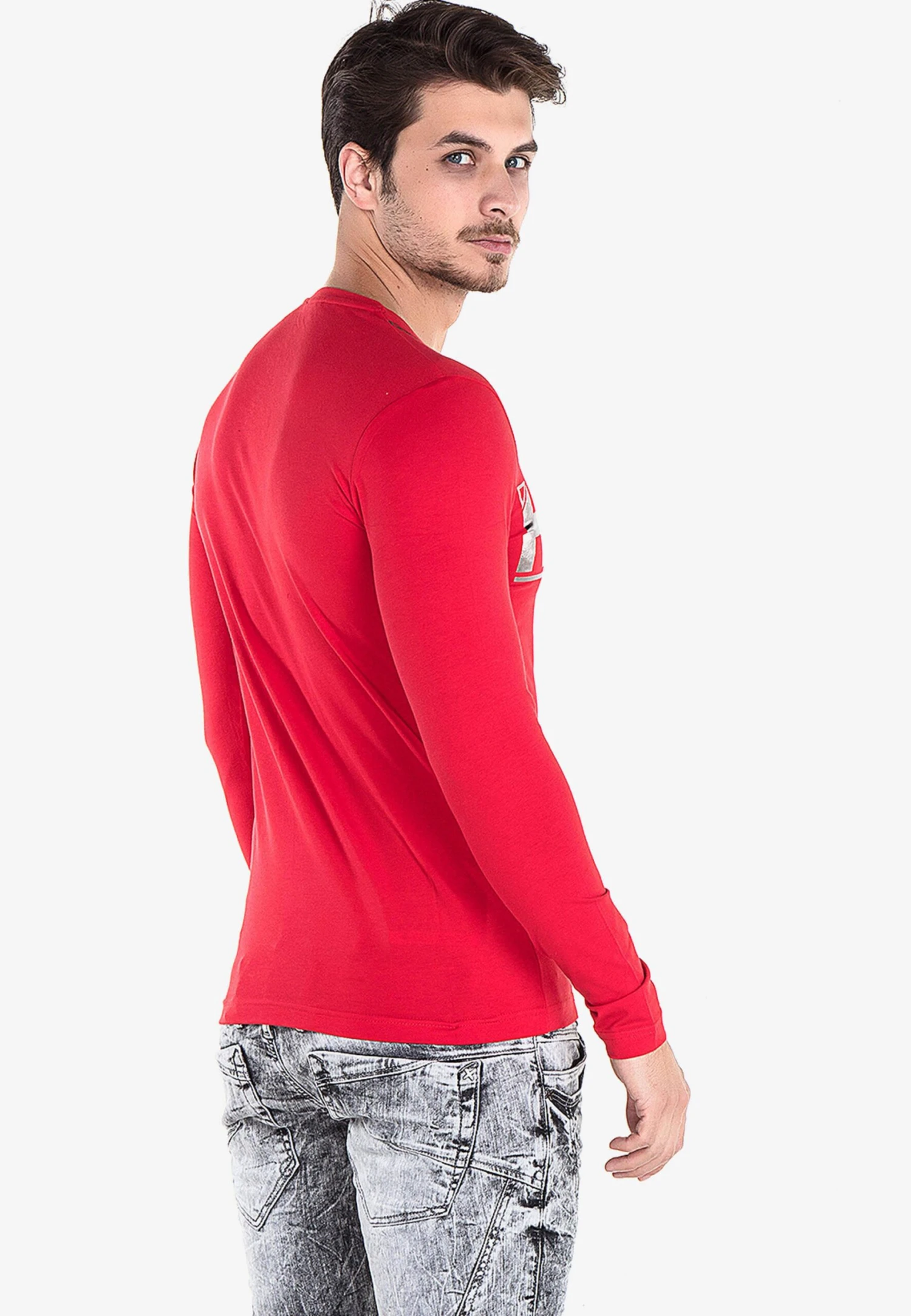 Cipo & Baxx Sweater - Red 8 Cipo & Baxx Sweater - Red - Afbeelding 6